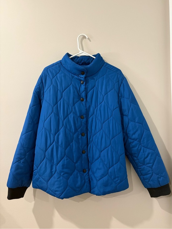 Northern Reflections Jackets & Blazers - Royal Blue Quilted Jacket